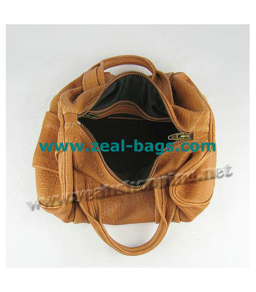 AAA Replica Alexander Wang Rocco Mini Duffle Top Handle Earth Yellow